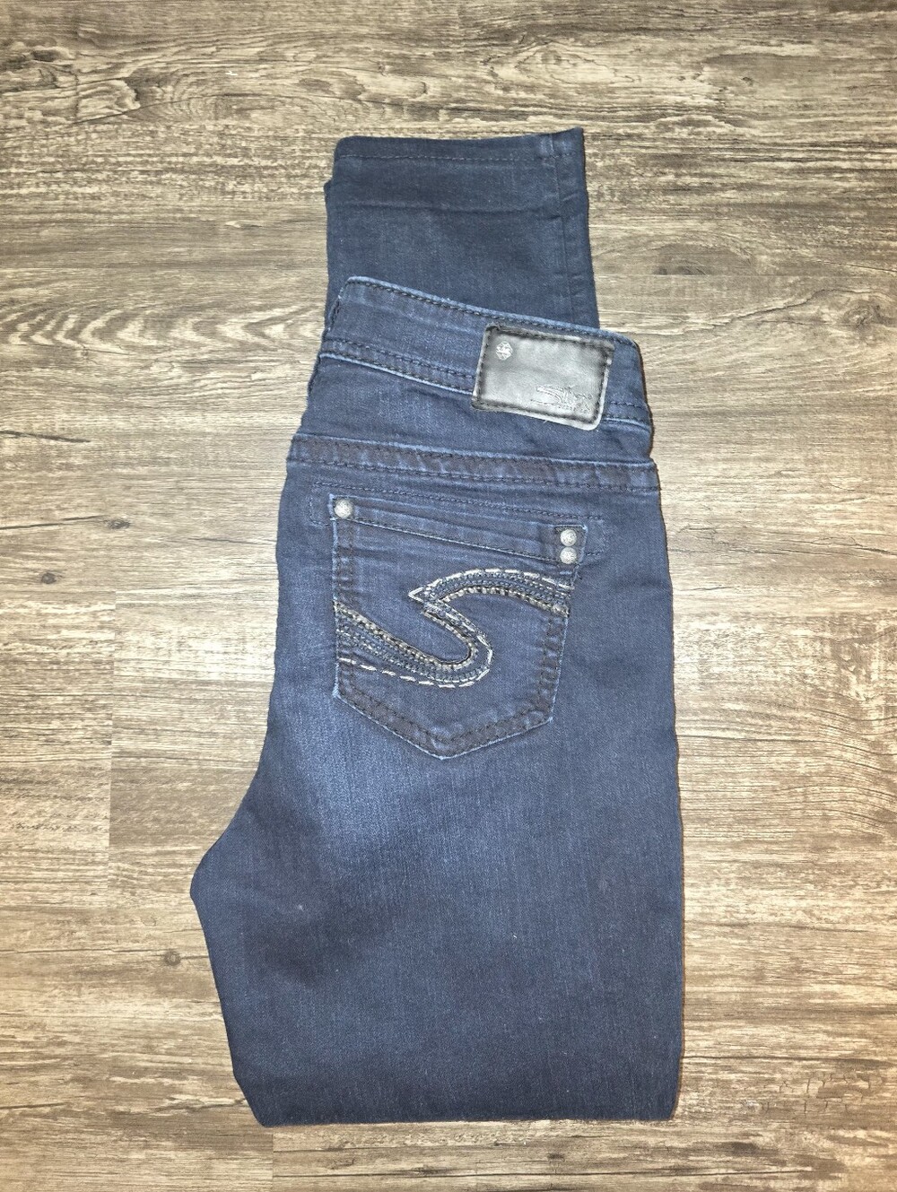 Silver Jeans Dark Indigo Skinny Jeans SUKI 29/31